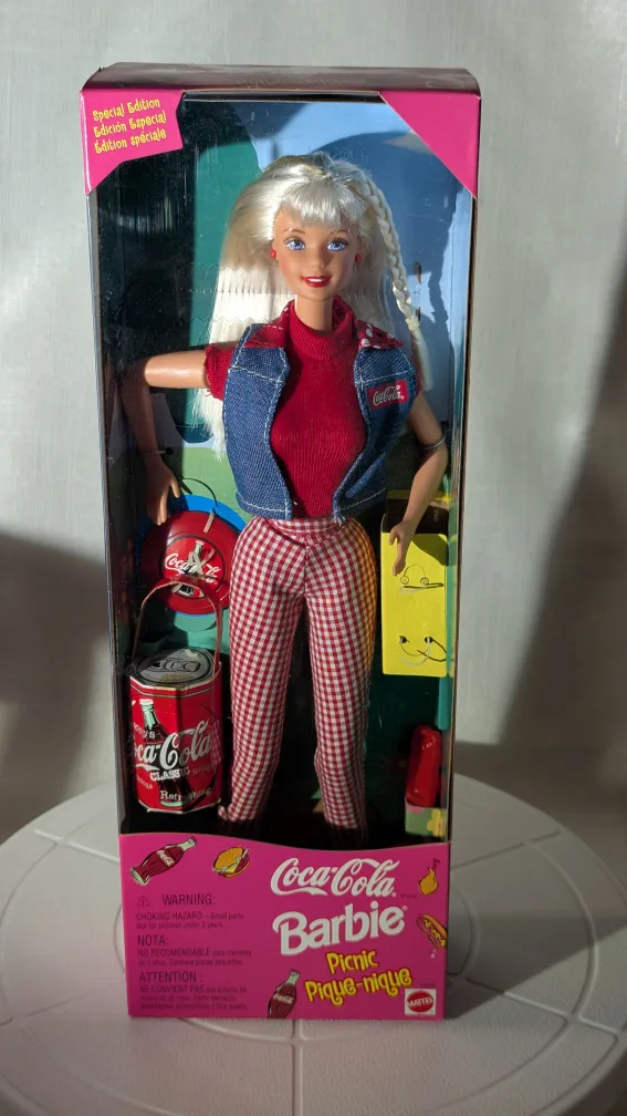 Coca-Cola Barbie Picnic Pique-nique Special Edition 1997 thumbnail