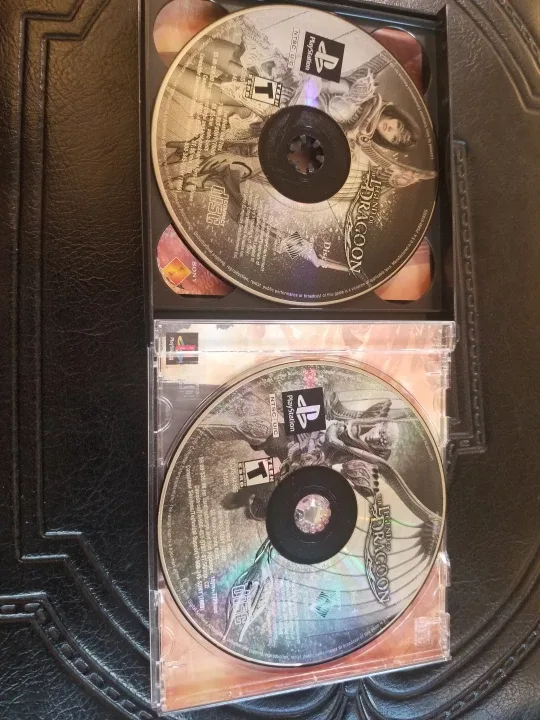 PlayStation 1 Legend Of Dragoon Complete 4 discs manual Ps1 image indicator(3)