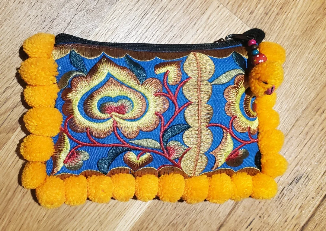 Zanzabari Handmade Embroidered Purse thumbnail