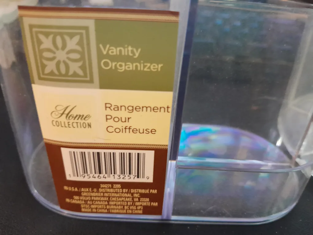 Home Collection Vanity Organizer thumbnail