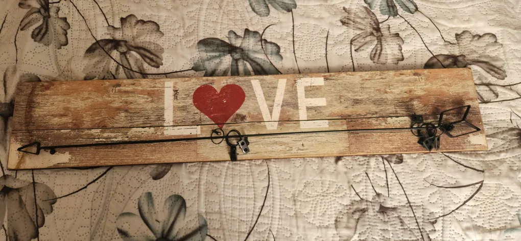 Rustic LOVE Arrow Wooden Sign thumbnail