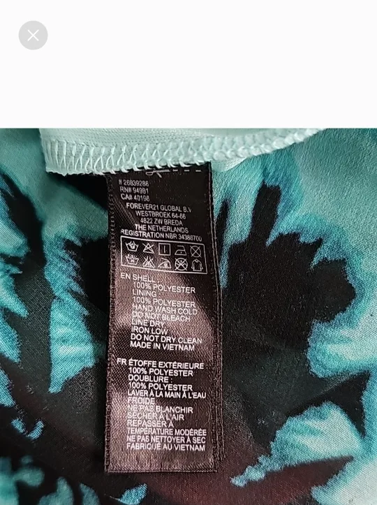 Turquoise Tropical Print Sleeveless Maxi Dress image indicator(10)