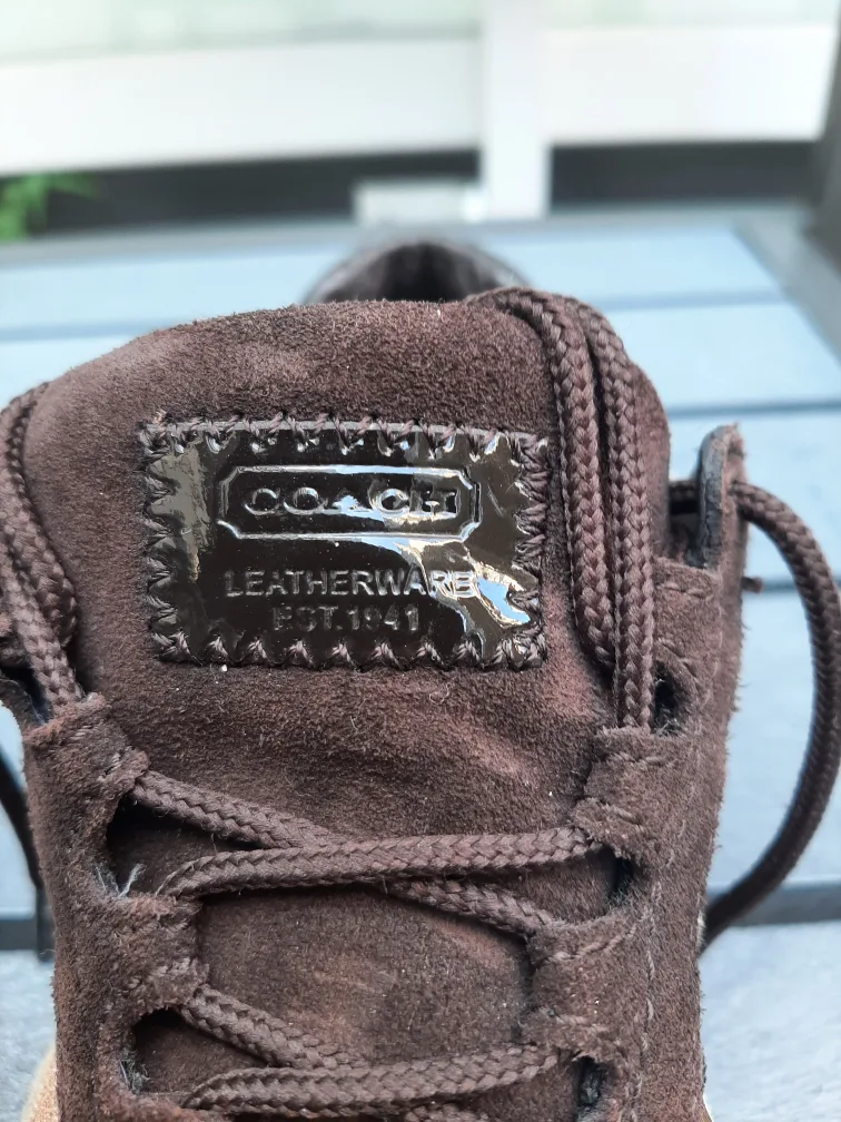 Coach Brown Patterned Sneakers image indicator(6)