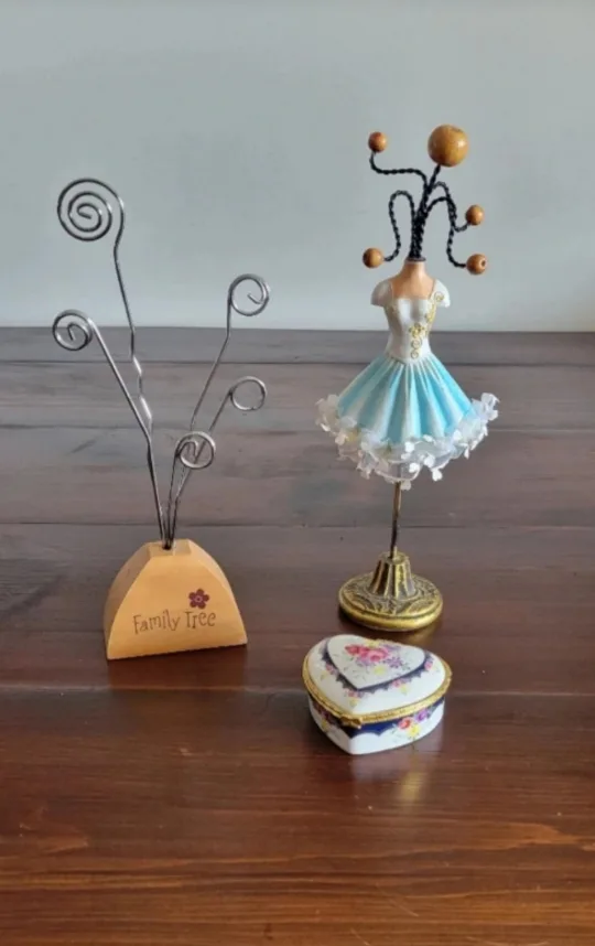 Jewelry Holder, Heart Box, Dress Form Display 🇨🇦 thumbnail