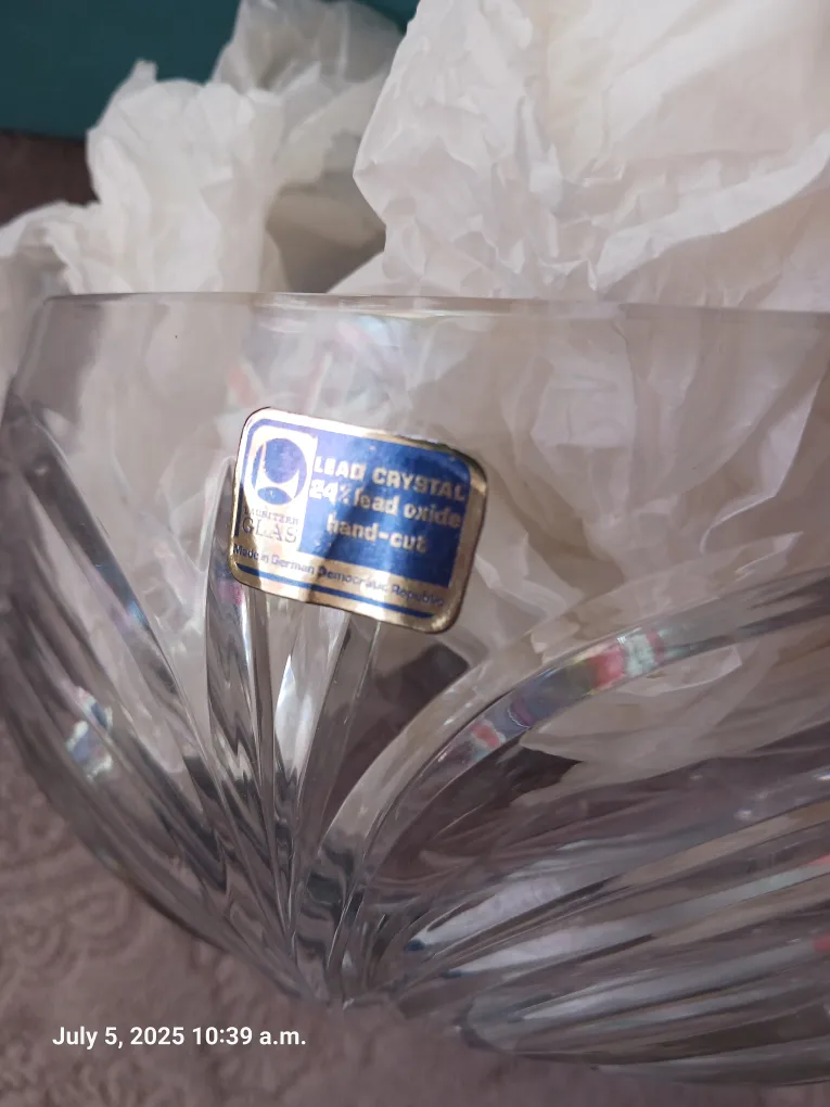 Birks Lead Crystal Bowl image indicator(3)