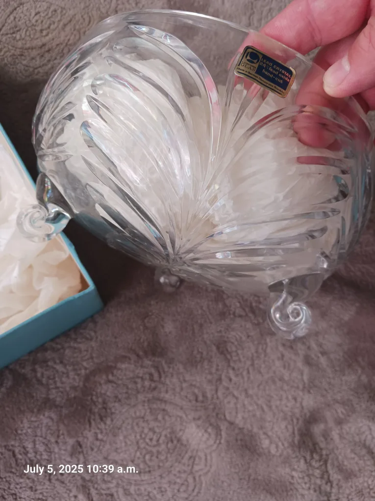 Birks Lead Crystal Bowl image indicator(4)