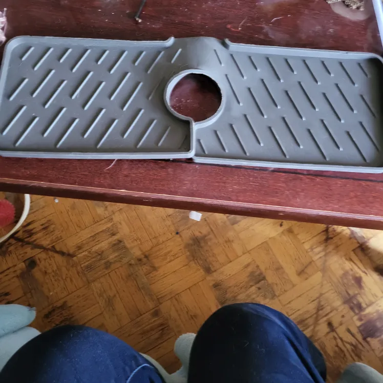 Silicone Faucet Handle Drip Catcher Tray