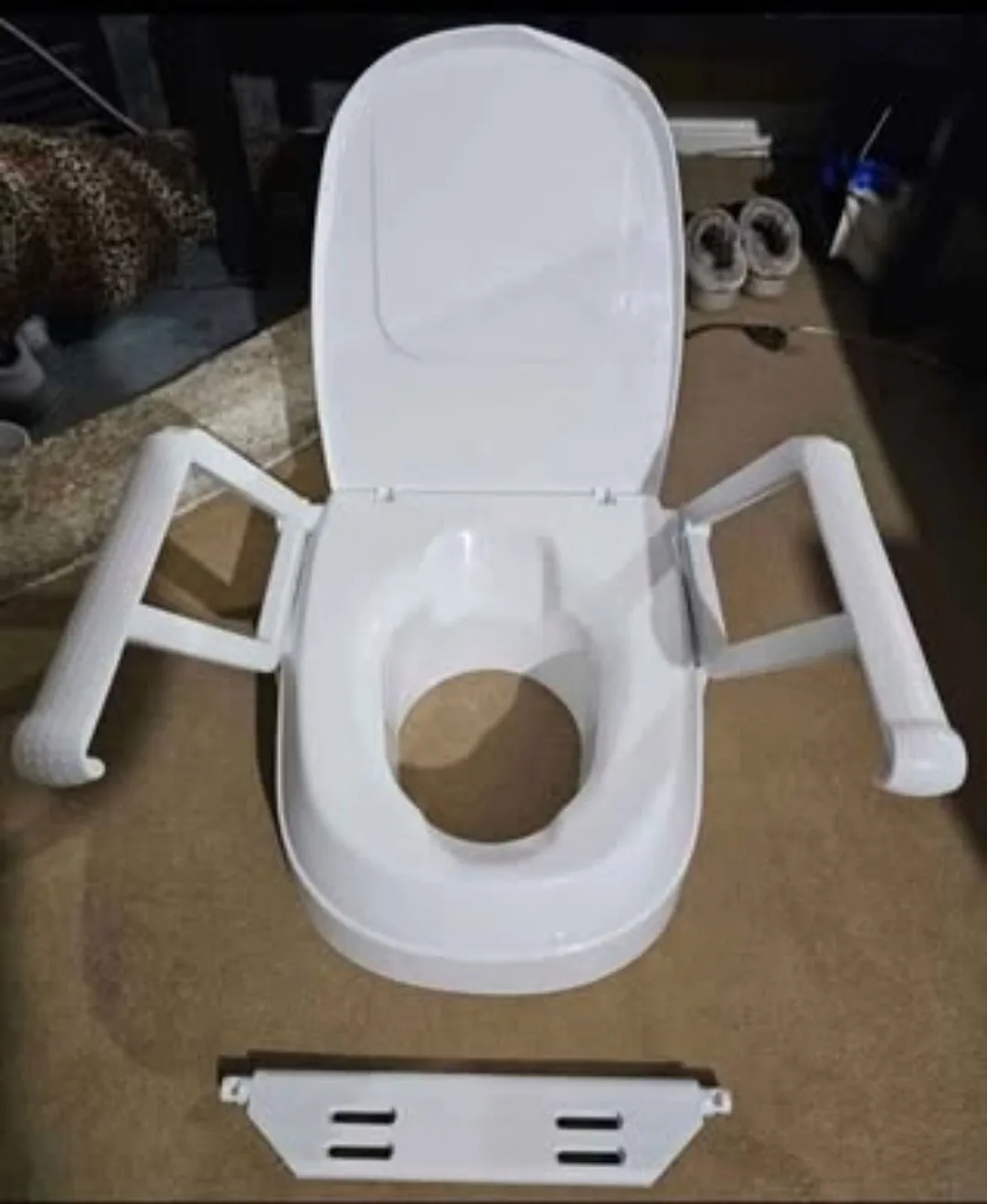 Drive Universal Raised Toilet Seat with Handles (Standard) thumbnail