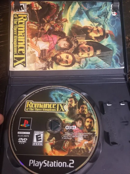 PlayStation 2 Romance Of The Three Kingdoms IX Ps2 Minty CIB image indicator(2)