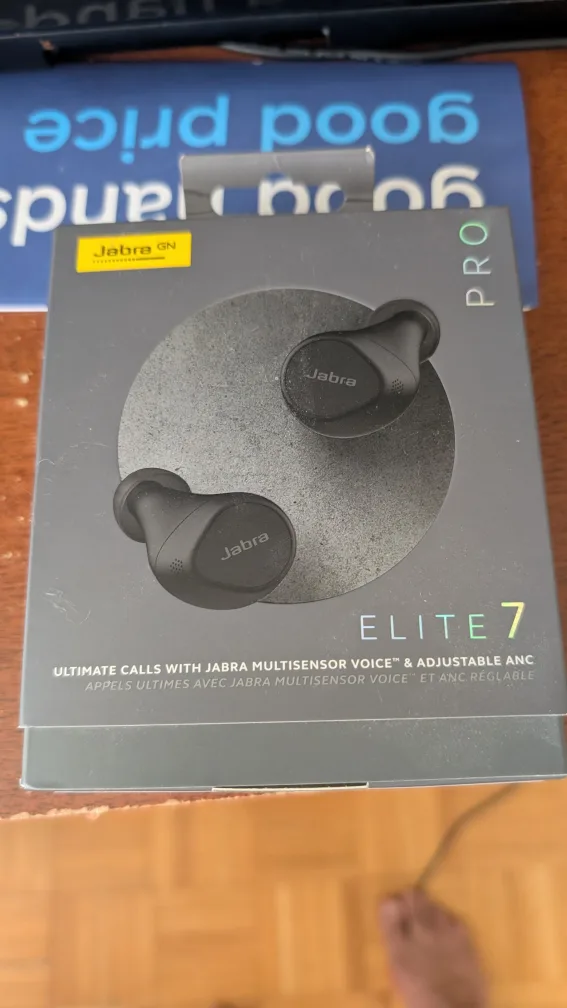Jabra Elite 7 Pro Wireless Earbuds - Black thumbnail