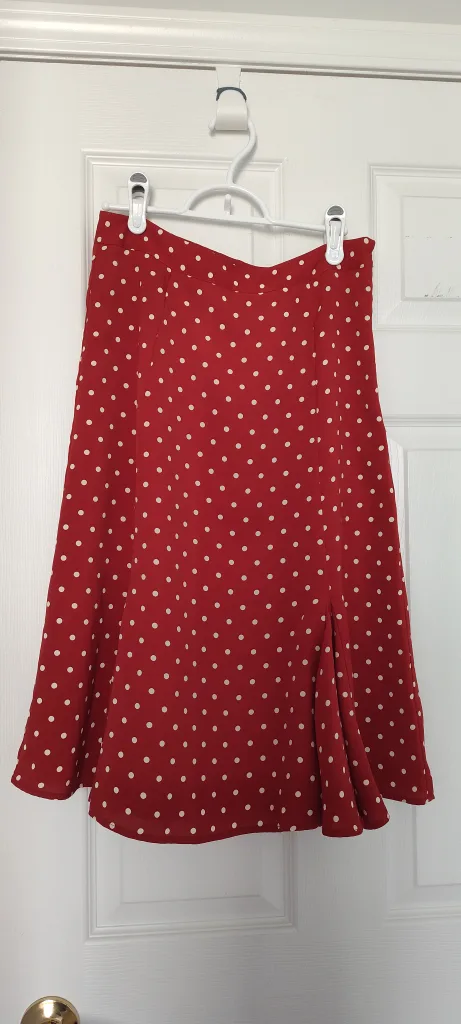 Red Polka Dot Skirt thumbnail