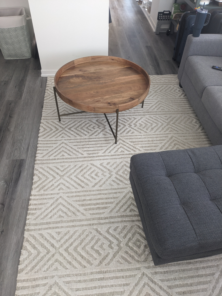 Savan Knitted Polyester Rug 6x9 - photo 3