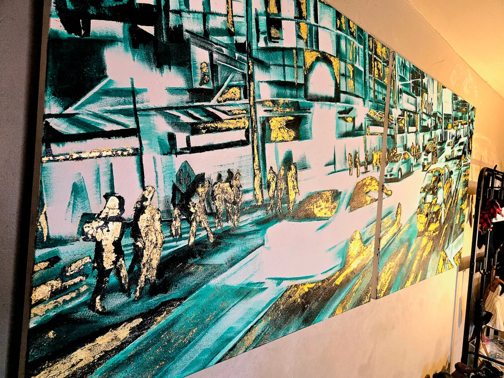 Large Painting of Yonge and Dundas 2016 thumbnail