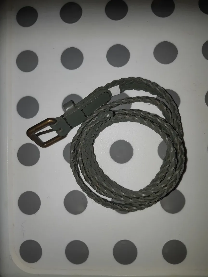 Braided Belt - Green 🇨🇦 thumbnail