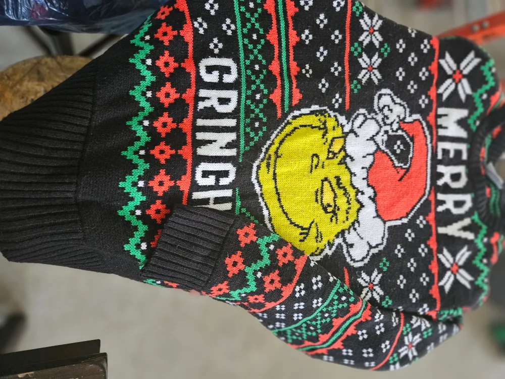 Grinch Design XL/TG Ugly Christmas Sweater image indicator(2)