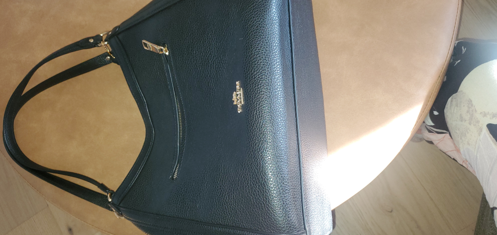 Coach Black Leather Shoulder Bag - photo 4