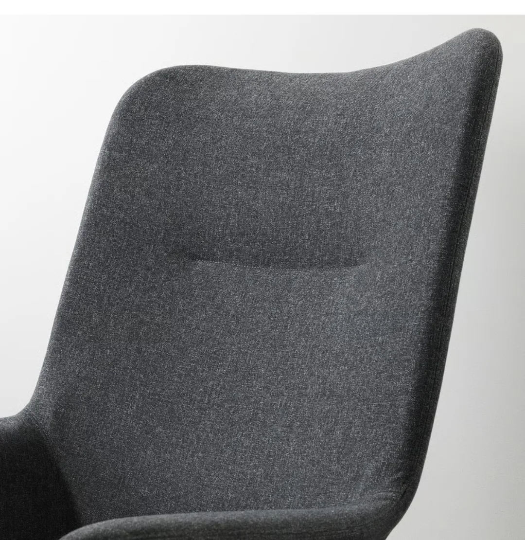 IKEA Vedbo Armchair High - Gunnared Dark Gray image indicator(6)