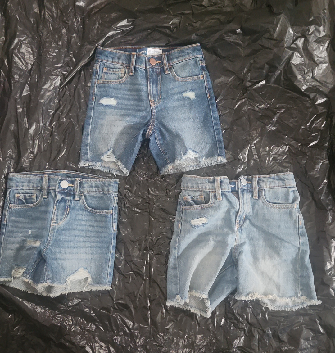 Old Navy Kids Denim Shorts Bundle - size 3T