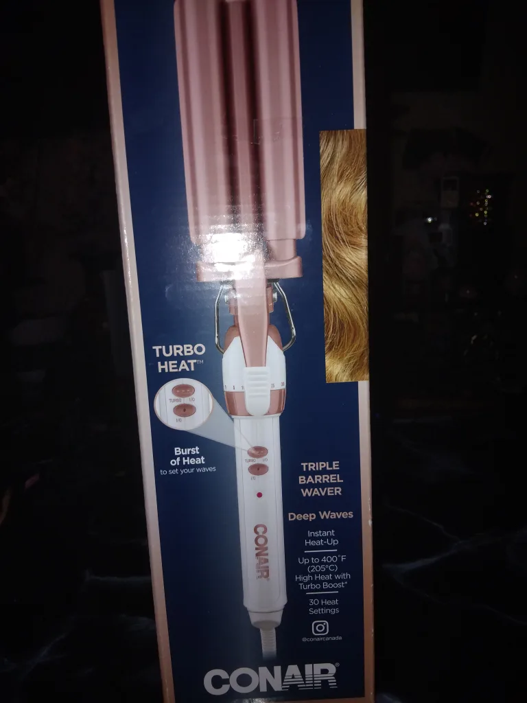 Conair Double Ceramic Triple Barrel Waver - New thumbnail