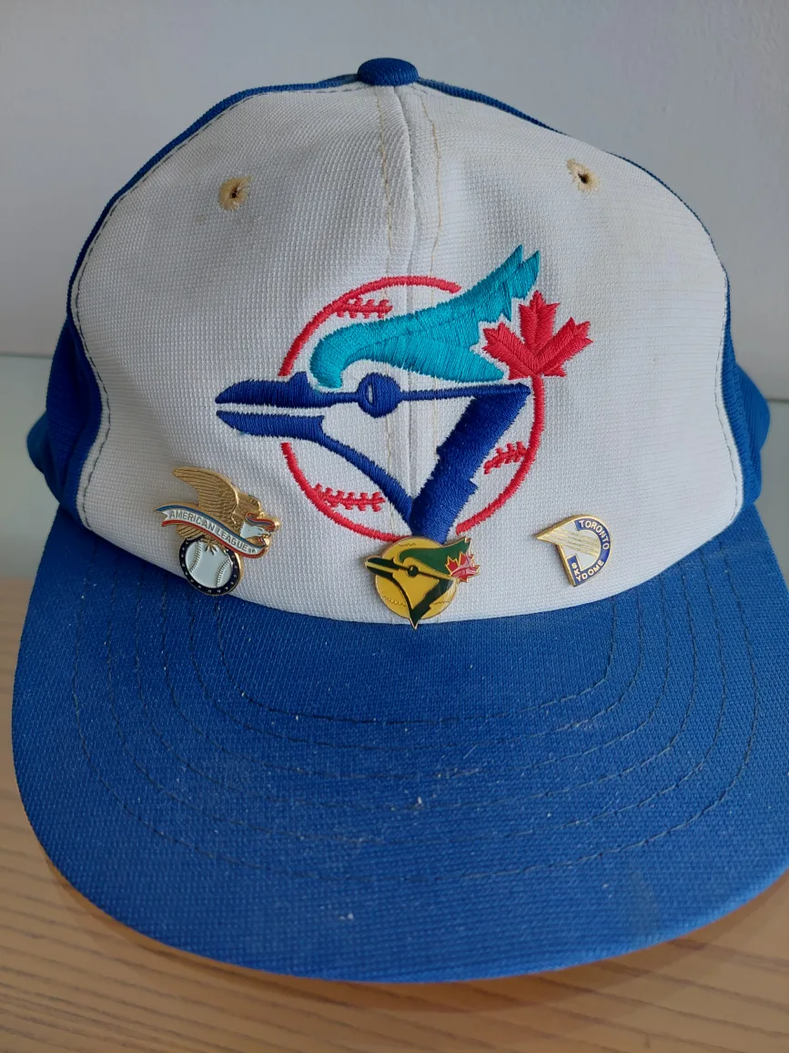 Toronto Blue Jays Baseball Cap with Pins thumbnail