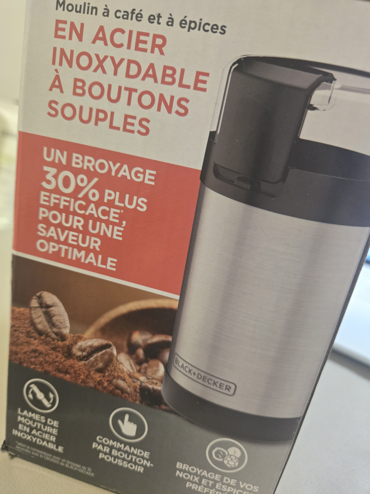 Black+Decker Coffee and Spice Grinder
