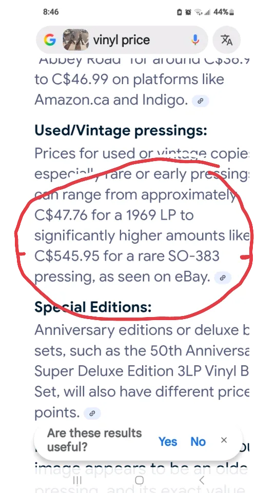 The Beatles - Abbey Road Vinyl Record image indicator(6)