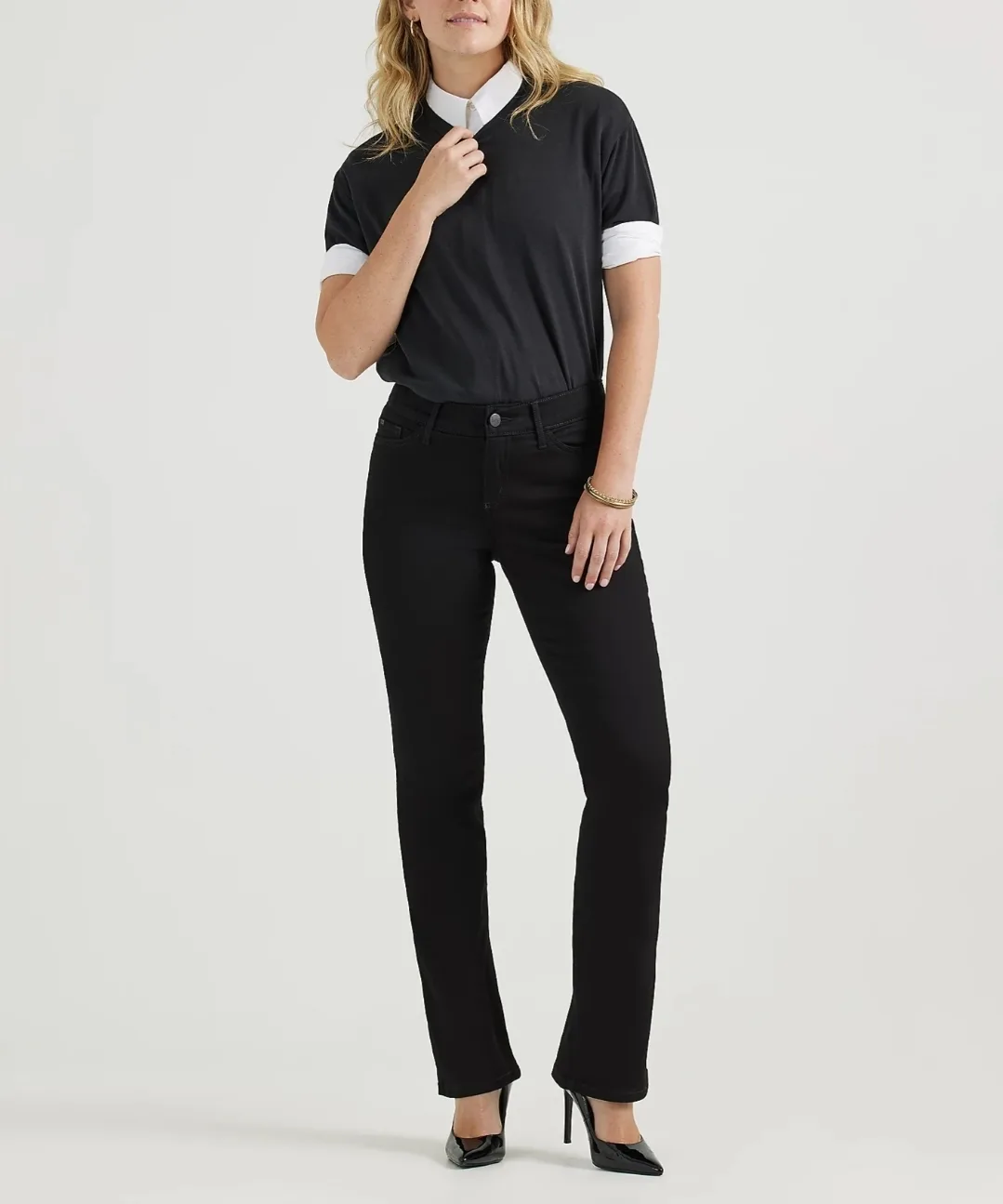 Lee Women’s Ultra Lux Comfort Bootcut Jeans 12 S | Flex Motion thumbnail