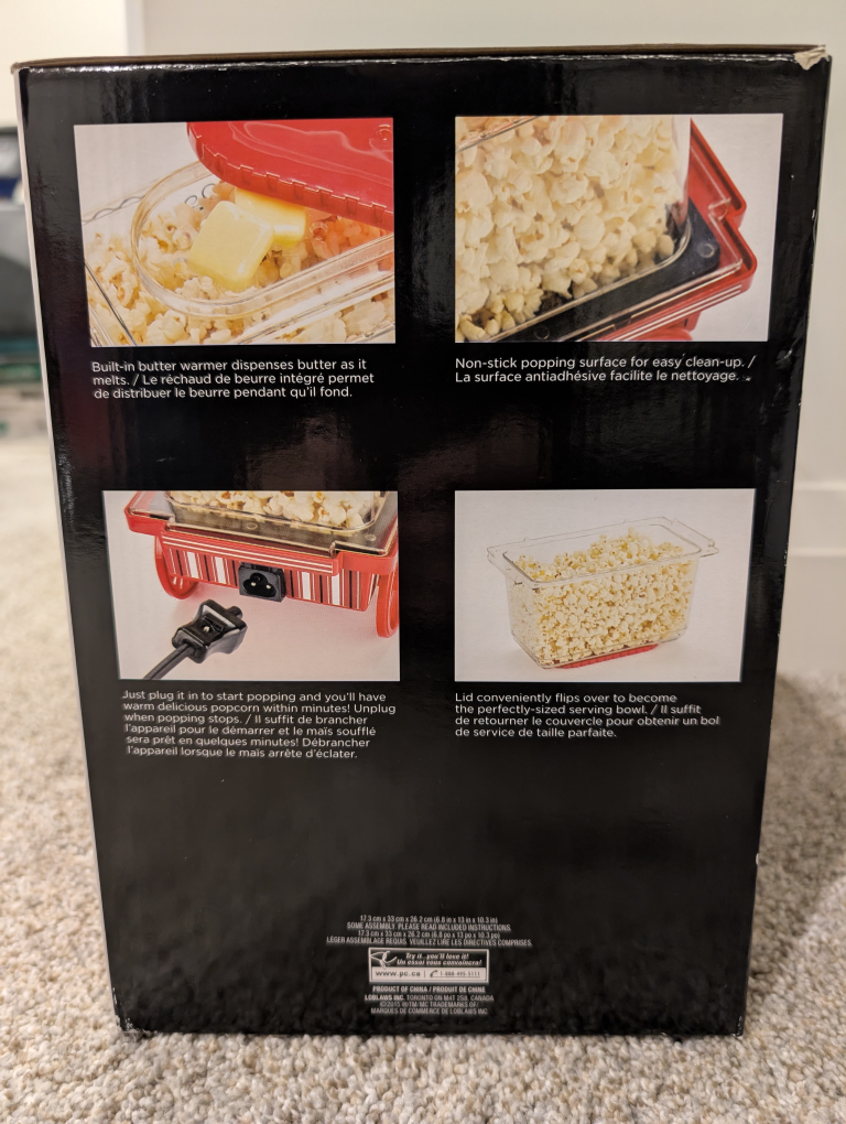 New PC Vintage Wagon Popcorn Maker - photo 2