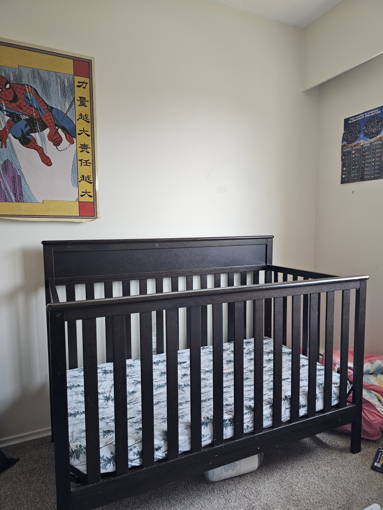 Convertible Crib - Dark Brown