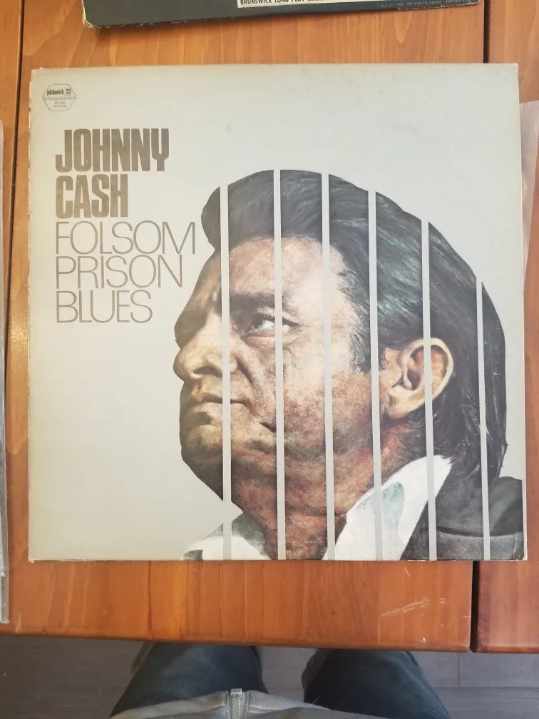 Johnny Cash - Folsom Prison Blues Vinyl Record thumbnail