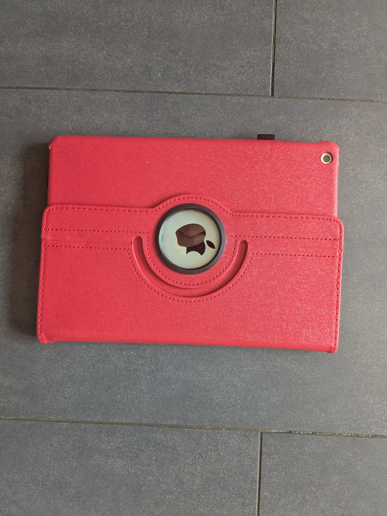 Apple iPad with Red Case (9th Generation) - photo 2