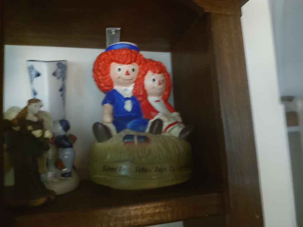 🧡Raggedy Ann & Andy "School Days" Music Box - photo 2