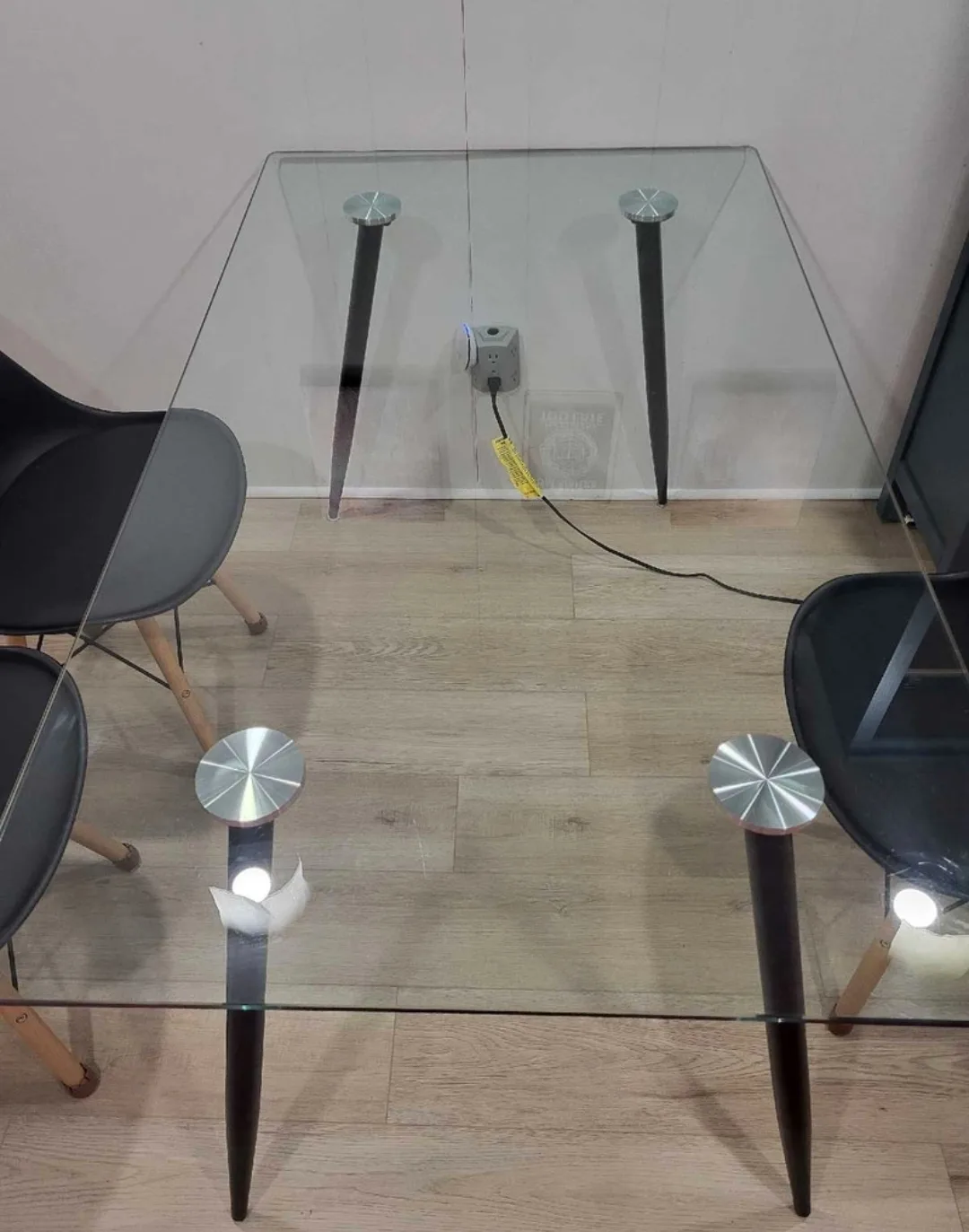 Glass Top Dining Table thumbnail