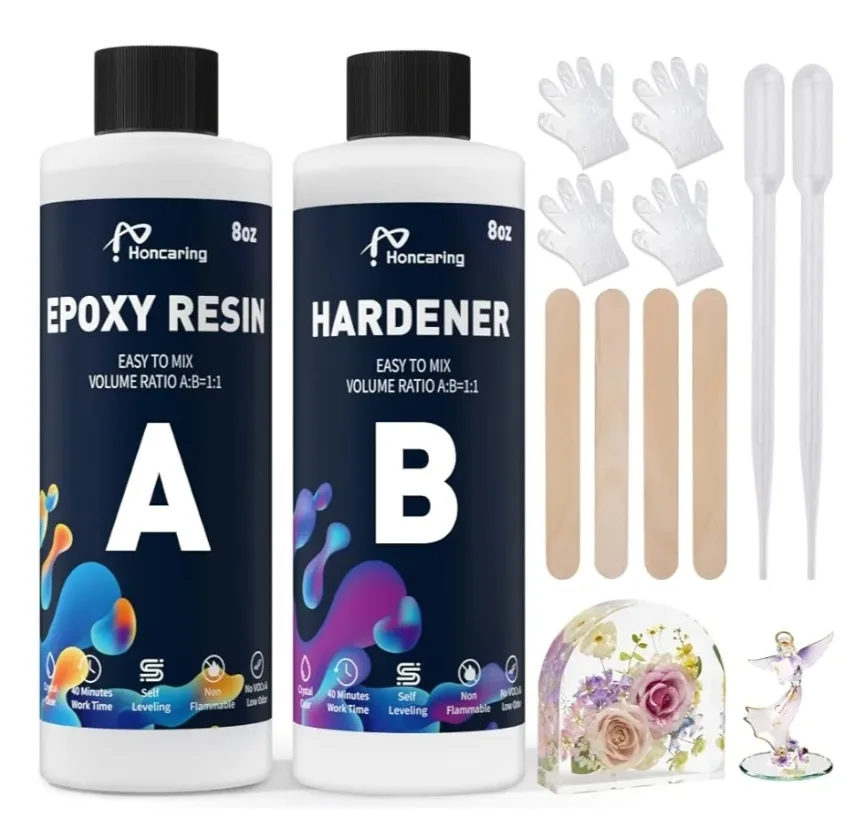 Honcaring Epoxy Resin and Hardener Kit image indicator(2)