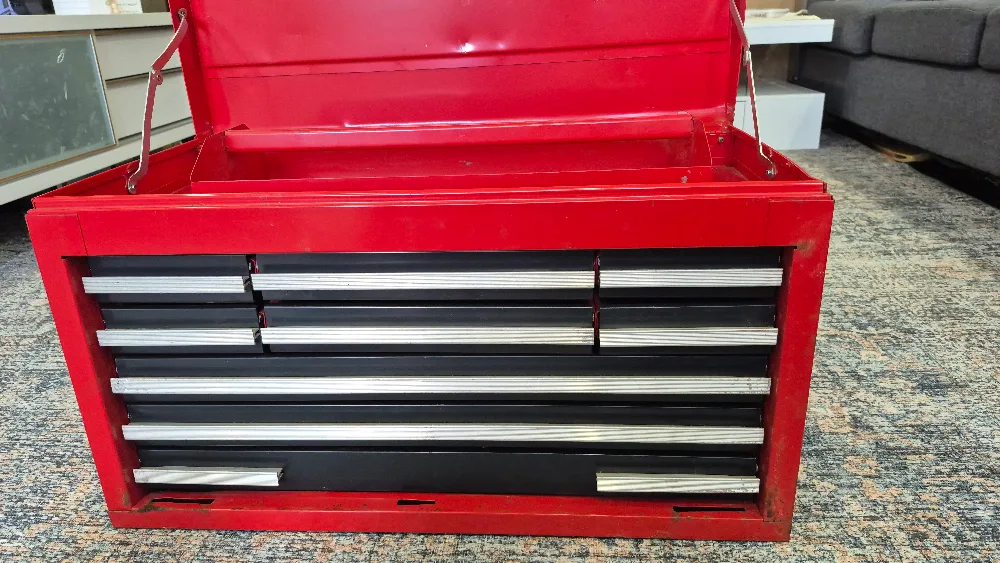 Sears Craftsman Red Metal Toolbox thumbnail
