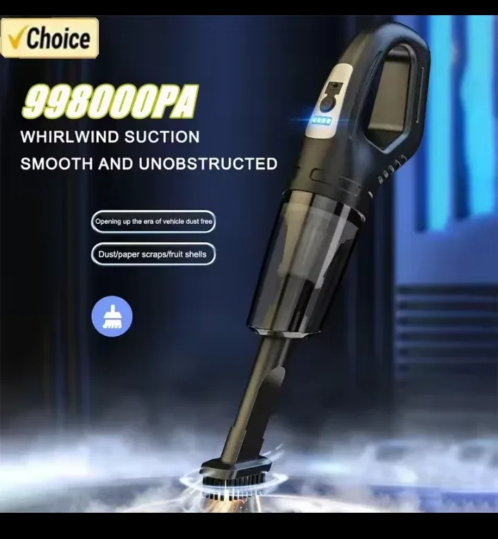 NEW, Wireless Handheld Vacuum Cleaner, USB Rechargeable thumbnail