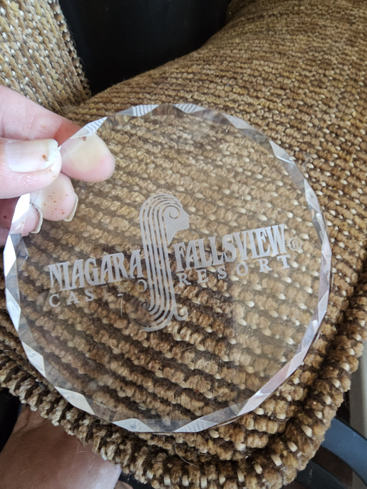 Niagara Fallsview Casino Resort Crystal Coasters - photo 2