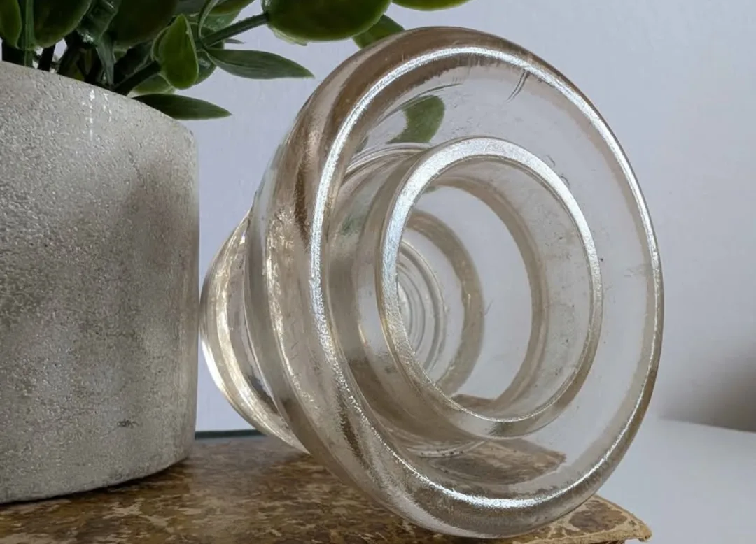 Vintage Glass Electrical Insulator image indicator(10)