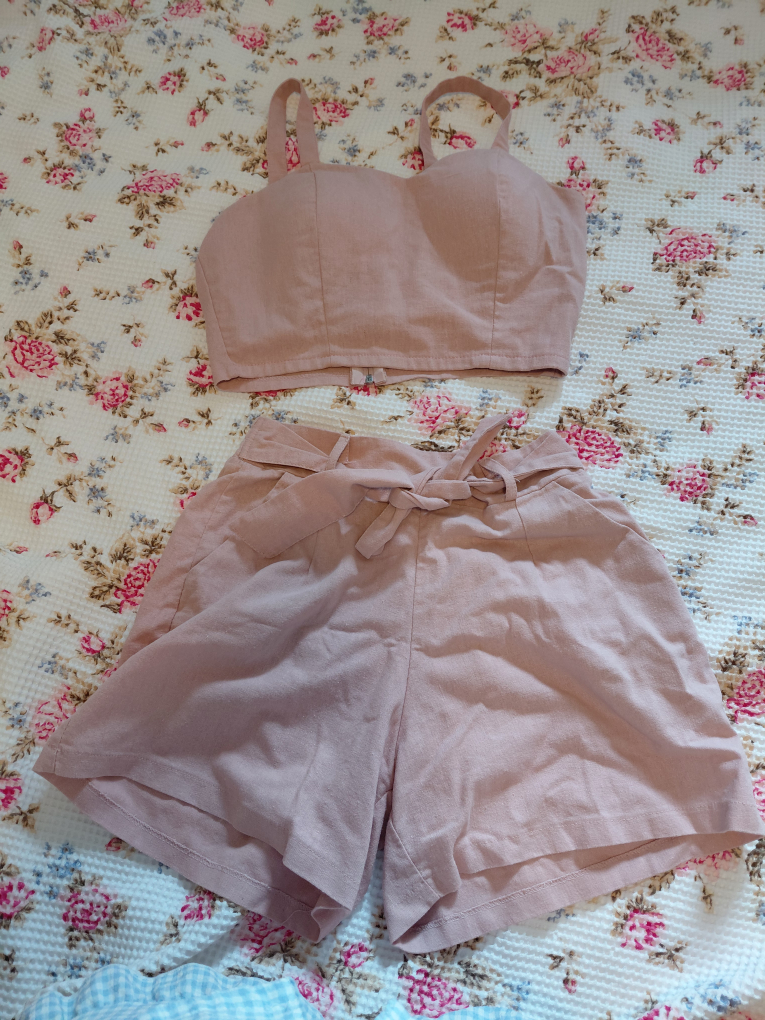 Pink Two-Piece Set