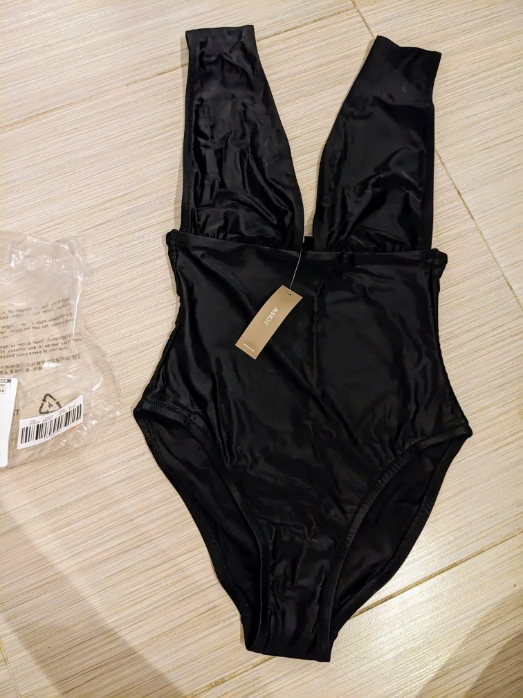 J.Crew Black Swimsuit XS 🧡 thumbnail