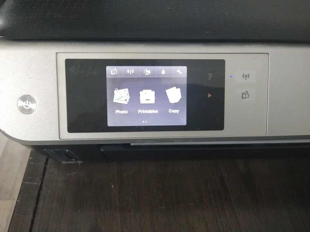 HP Envy 5530 Printer, Scanner, Copier with Cartridges (free) thumbnail