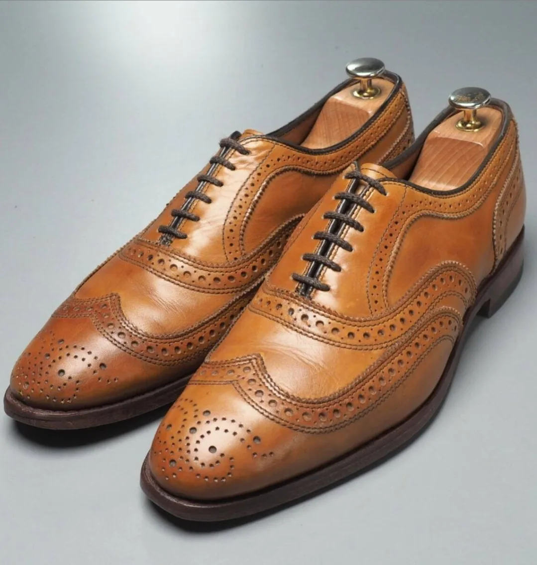 Allen Edmonds McAllister Leather Wingtip Dress Shoes