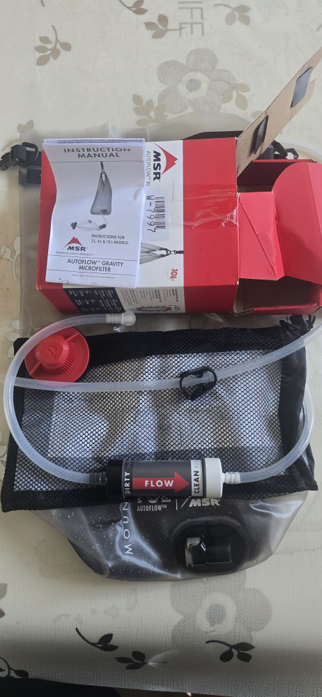 MSR AutoFlow Gravity Microfilter XL - New in Box