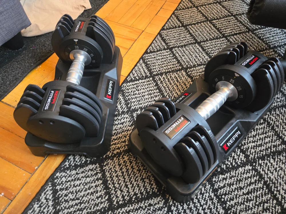 25lb Adjustable Dumbbell Set thumbnail