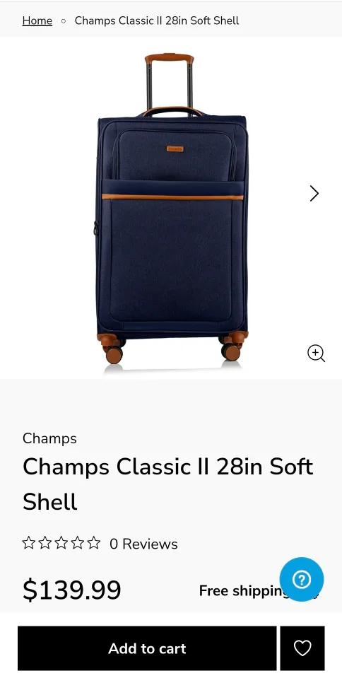 Champs Classic Large Luggage thumbnail