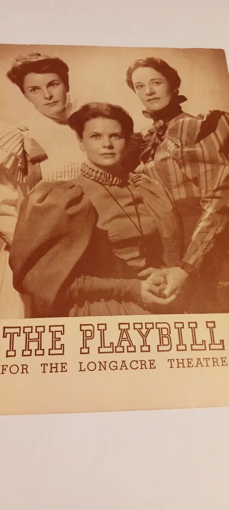 The Playbill for the Longacre Theatre thumbnail