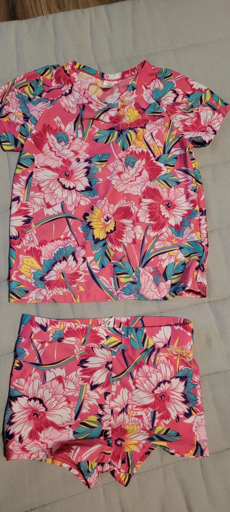 Baby Gap Floral Swim Set - Size 5 thumbnail