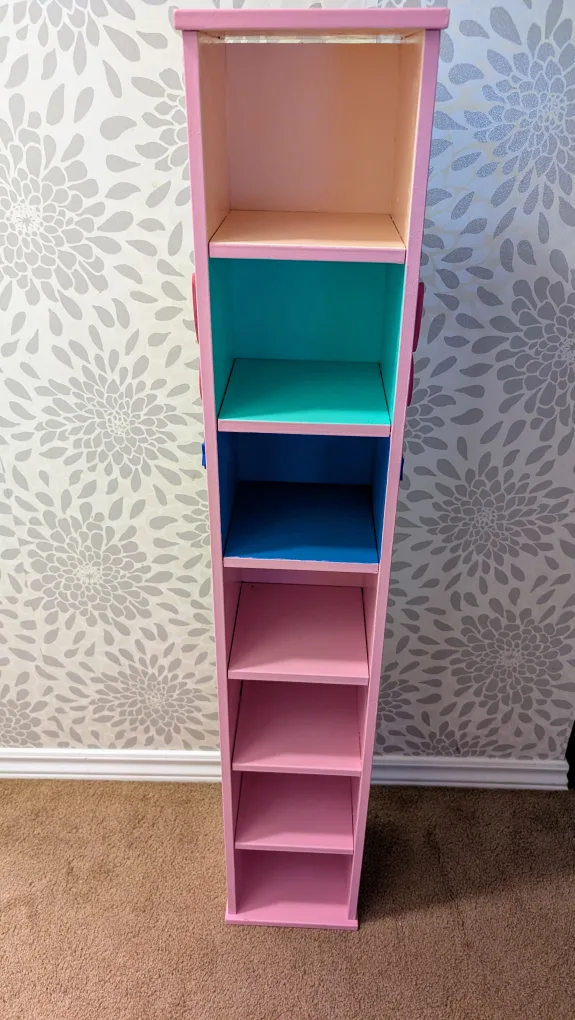 Pink & Blue Kids' Bookshelf thumbnail