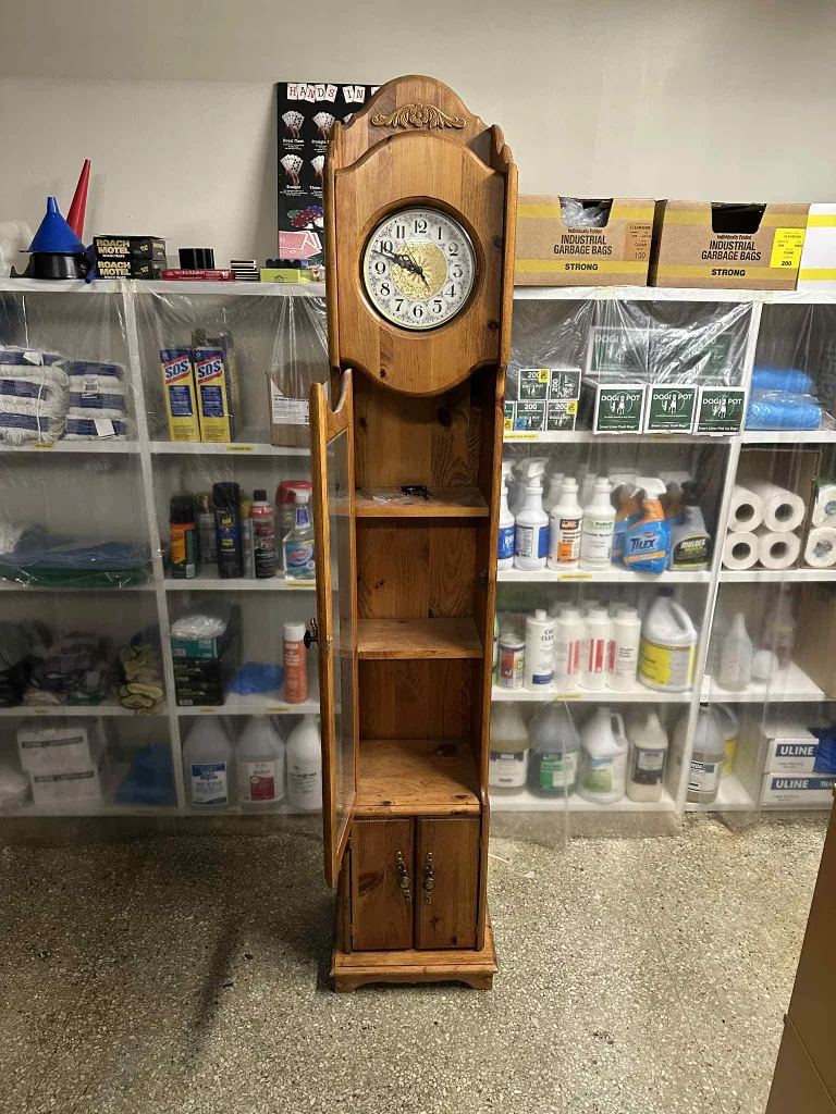 Wooden Grandfather Clock thumbnail