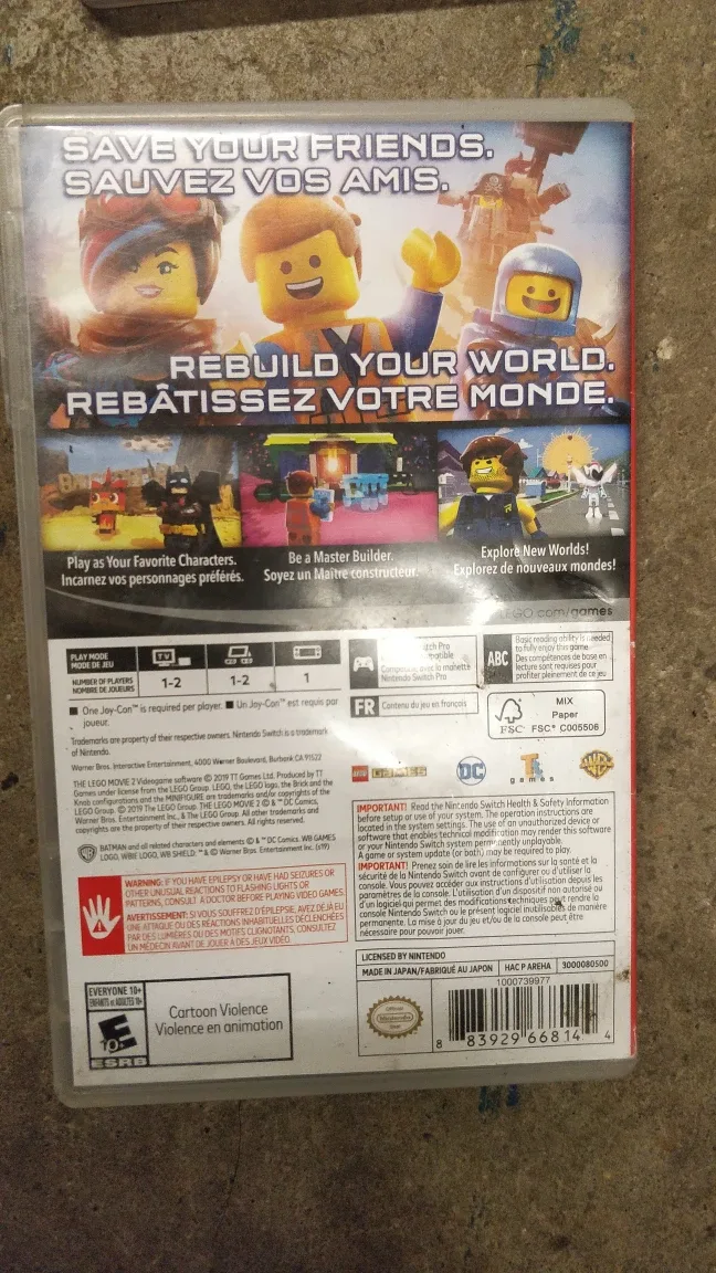 The LEGO Movie 2 Videogame - Nintendo Switch image indicator(2)